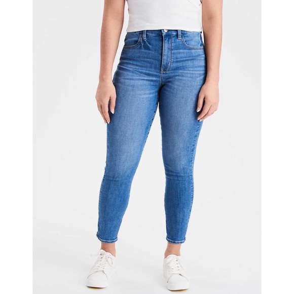 American Eagle Hi-Rise Jeggings Crop Jeans